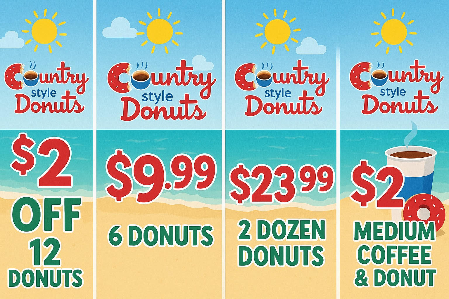 promotion CountryStyleDonuts